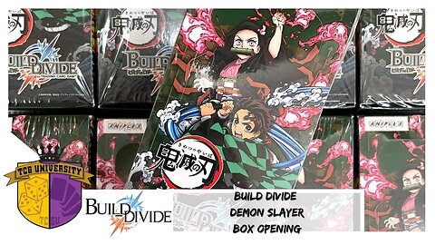 Demon Slayer Box Opening | Build Divide Box Opening