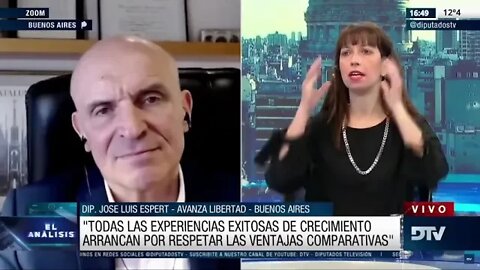 Diputado José Luis Espert en El Análisis con Fernando Fraquelli por Diputados TV