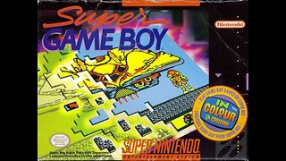 Super Game Boy Snes Instruction Booklet Manual