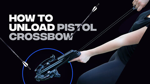 HOW to Unload/Decock Your Pistol Crossbow Ballista BAT and NOT DRY FIRE