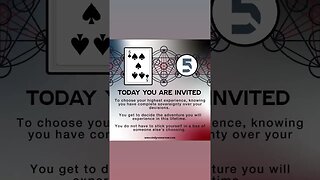 Freedom is Yours For The Choosing - 5 Of Spades