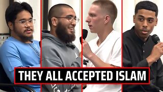 Black & White Americans PLUS A Mexican & Filipino Accept Islam | Shaykh Uthman in the JUNGLE