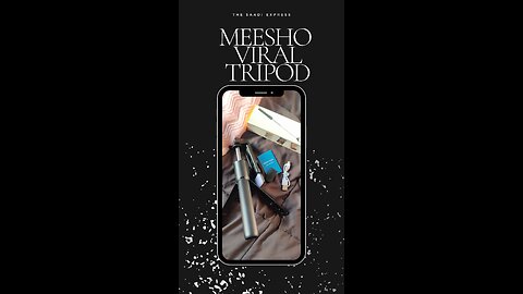 meesho viral tripod under Rs. 150