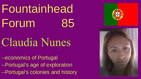 FF-85: Claudia Nunes on Portuguese history and the current economic situation