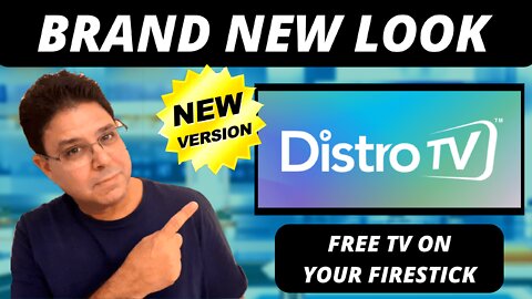 DISTRO TV......BRAND NEW LOOK & FREE TV ON FIRESTICK!