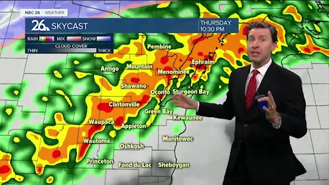 Michael Fish's NBC 26 weather forecast