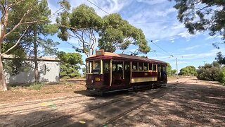 Tram 186 returning from St Kilda beach to Museum | South Australian History | Intrepids