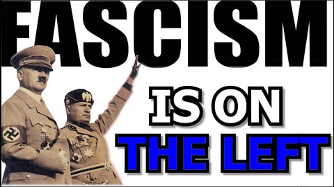 Trudeau freezing bank account is Fascism - Fascism is on the Far Left