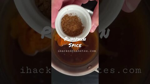 Low Carb Pumpkin Spice Syrup for lattes, cappuccinos coffee #pumpkinspice #psl #recipe #keto