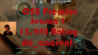 CS2 Premier Matchmaking - Season 1 - 15,442 Rating - de_ancient