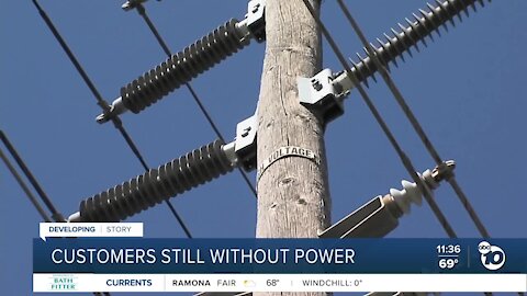 Customer speaks on SDG&E power outage