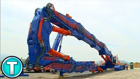 Tallest Demolition Machine | Kobelco SK3500D