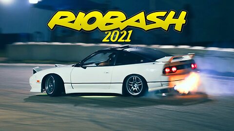 RIOBASH 💛 (Night Drifting 240sx RB25DET at USAIR)