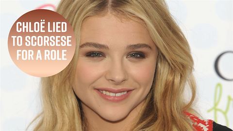 Chloë Moretz told Scorsese she was British to get a role