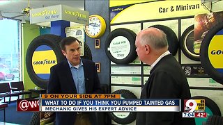 What to do if you think you pumped tainted gas
