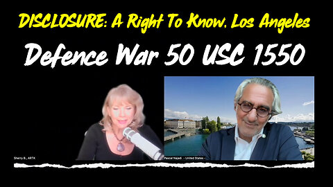 4/4/24 - A Right To Know, Los Angeles - Defence War 50 USC 155..