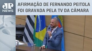 Vereador do Guarujá-SP diz estar embriagado durante sessão solene