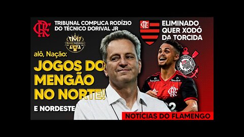 ELIMINADO QUER XODÓ DO FLAMENGO! TRIBUNAL COMPLICA DORIVAL JR! NAÇÃO BARRADA NO ALLIANZ PARQUE? E+