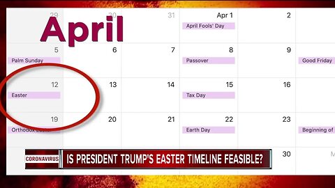 Trump's hope for Easter 'reopening' unlikely, U-M scientist say