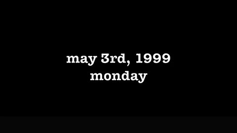 YEAR 17 [0014] MAY 3RD, 1999 - MONDAY [#thetuesdayjournals #thebac #thepoetbac]