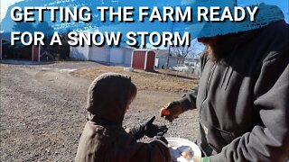 Snow Storm Is Coming | Getting Things Done Before It Hits