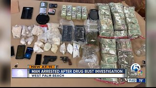 Suspected Palm Beach County drug dealer arrested