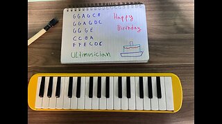 "Happy Birthday" on Melodica Tutorial