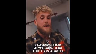 Jake Paul responds to Floyd Mayweather and crew trying to jump him