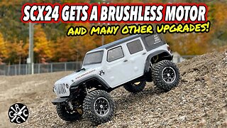 Axial SXC24 Gets Major Upgrades! Brushless Furitek Lizard ESC and Komodo Motor, Emax Servo, and More