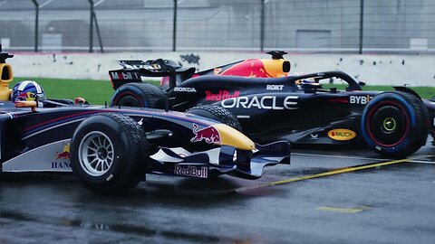 Two Formula 1 Cars, 20 Years Apart!