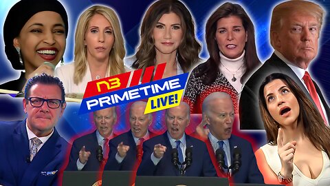 LIVE! N3 PRIME TIME: GOP Battle, Biden's Test, Border Crisis, Omar Uproar