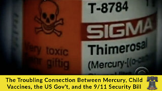 The Troubling Connection Between Mercury, Child Vaccines, the US Gov't, and the 9/11 Security Bill