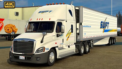 Frieghtliner Cascadia 125 | Hilt to Ukiah | Tyres Transport | American Truck Simulator
