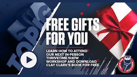 Gifts for You | Attend Our Next in-Person Business Conference & Download Clay Clark’s Book for Free