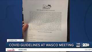 Vaccination Status self-disclosure now a part of City of Wasco COVID guidelines