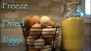 From Fresh to Forever: The Magic of Freeze Dried Eggs