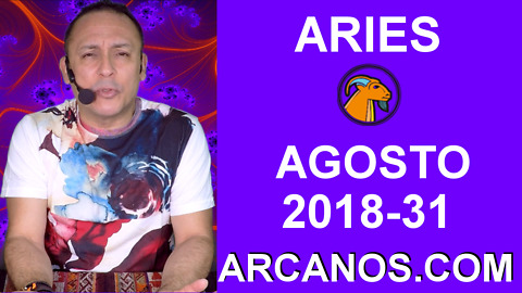 HOROSCOPO ARIES-Semana 2018-31-Del 29 de julio al 4 de agosto de 2018-ARCANOS.COM