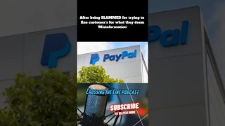 PayPal fines customer's for wrong think