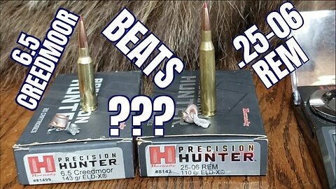 6.5 Creedmoor vs. .25-06 Episode 2 Hornady ELD-X