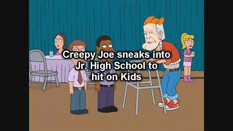 Creepy Joe sneaks into Jr. High to hit on kids
