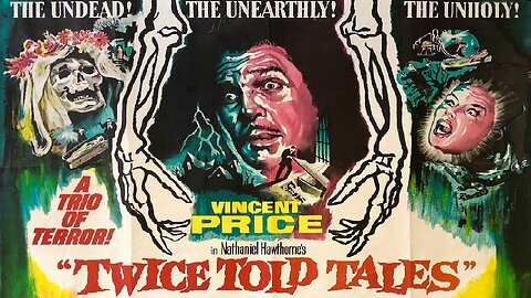Vincent Price TWICE TOLD TALES 1963 Anthology of Hawthorne Short Stories FULL MOVIE HD & W/S