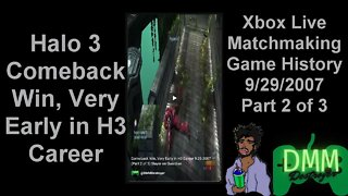 Comeback Win, Very Early in H3 Career 9.29.2007 (Part 2 of 3) Slayer on Guardian