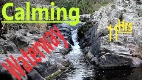 Relaxing Waterway Brook Stream Sounds - Sleep Meditate Focus Work Study DeStress Soothe Baby, PTSD