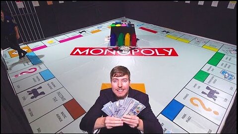 Giant Monopoly Game With Real Money