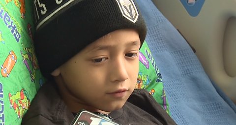 Golden Knights youth player fighting leukemia
