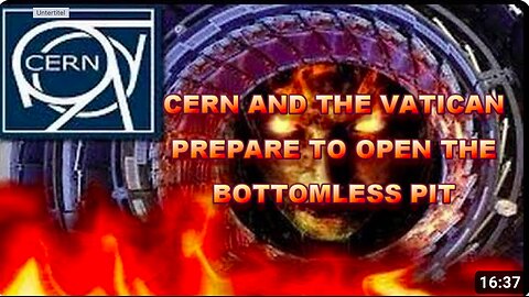 CERN AND THE VATICAN: OPEN PORTAL TO HELL