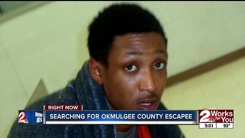 Inmate escapes from Okmulgee County Jail