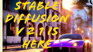 Stable Diffusion v 2.1 is Here