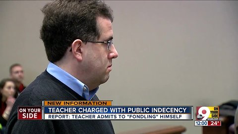 Substitute teacher accused of ‘fondling himself’ in court