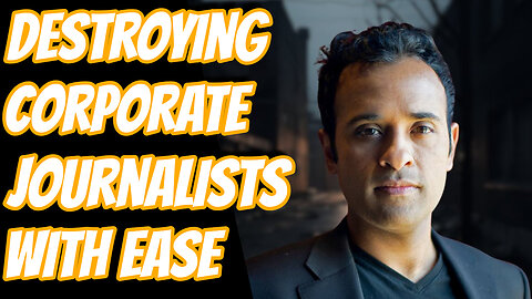 Vivek Ramaswamy DEICMATES Establishment Propagandists | The Journalist Class Outmatched In Every Way